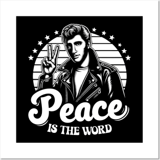 Peace is the Word Posters and Art